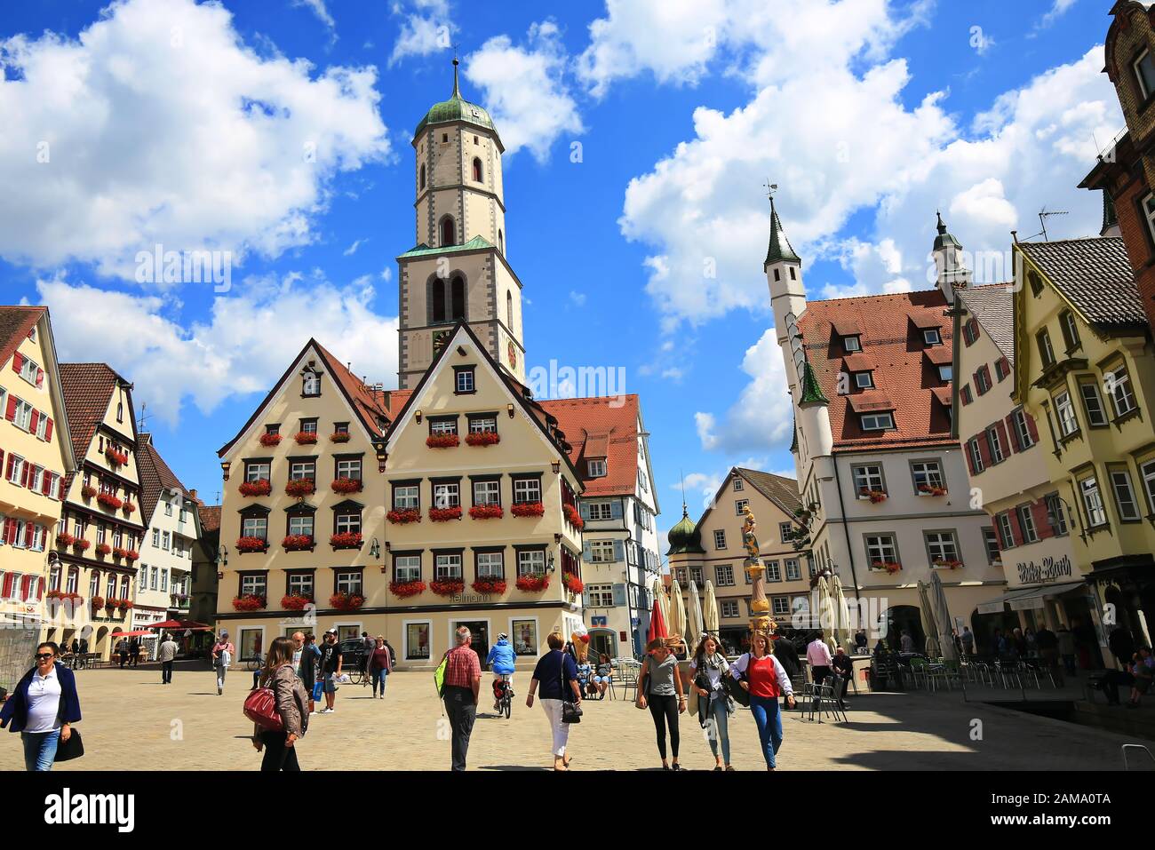 Biberach an der Riß Deutschland - 08 11 2016: Biberach an der Riß ist