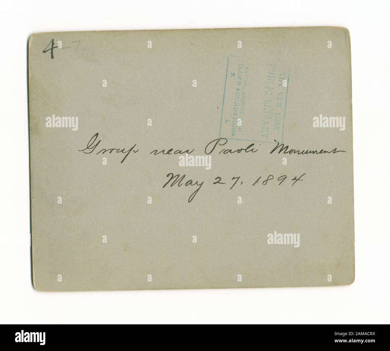 Philadelphia Baseball Club, 1894, Group near Paoli Monument, 27. Mai 1894 Philadelphia Baseball Club, 1894, Group near Paoli Monument, 27. Mai 1894; Philadelphia Baseball Club, 1894, Group near Paoli Monument, 27. Mai 1894 Stockfoto