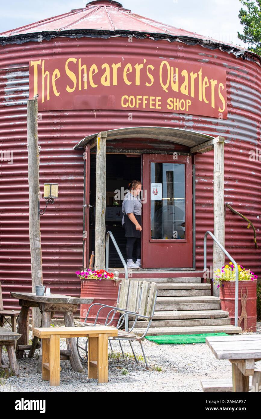 The Shearers Quarters, Temuka, Neuseeland Stockfoto