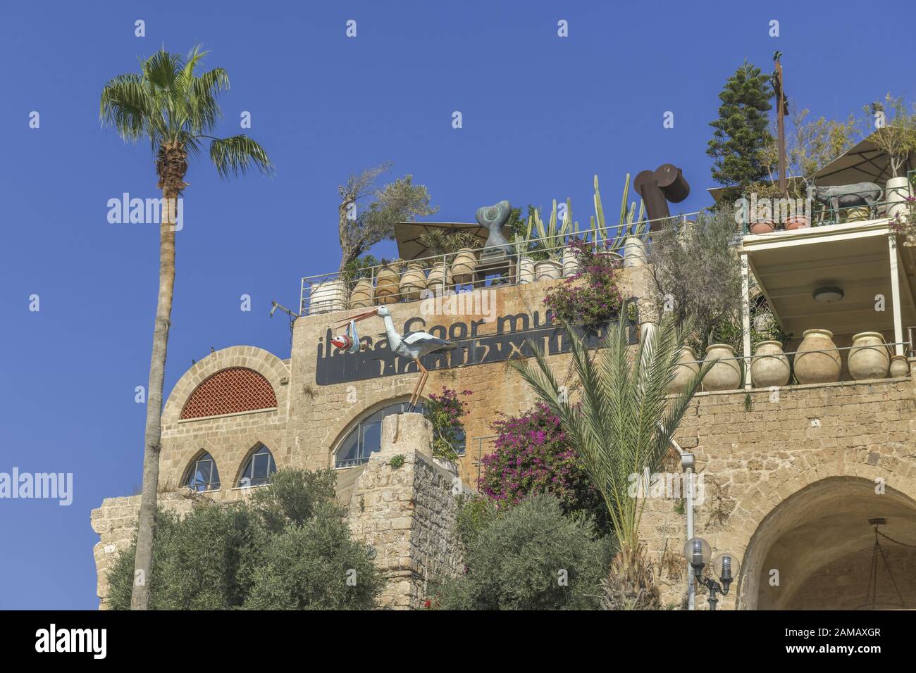 Ilana-Goor-Museum, Altstadt, Jaffa, Tel Aviv, Israel Stockfoto