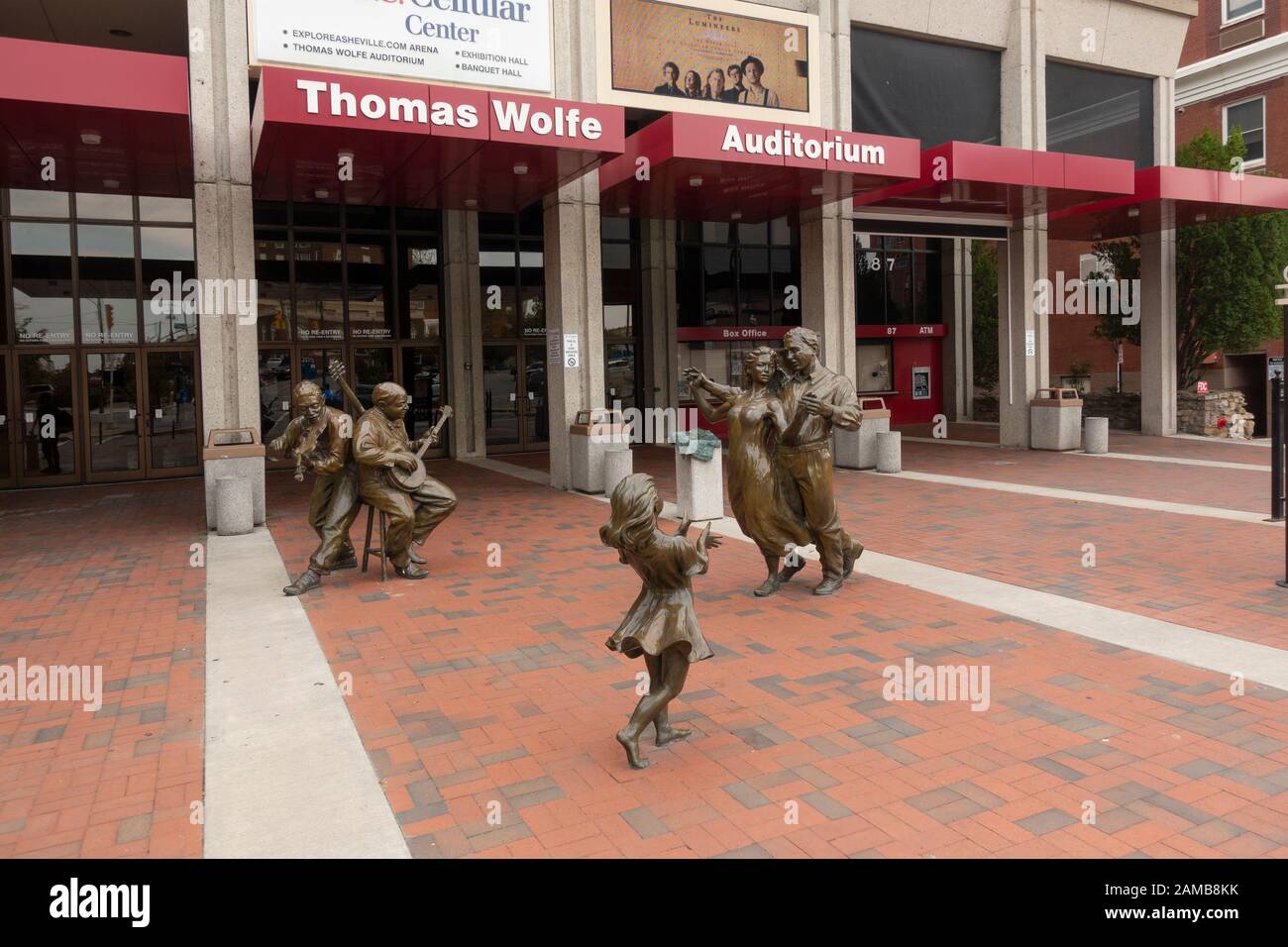 Thomas Wolfe Auditorium im Harrah's Cherokee Center Asheville NC Stockfoto