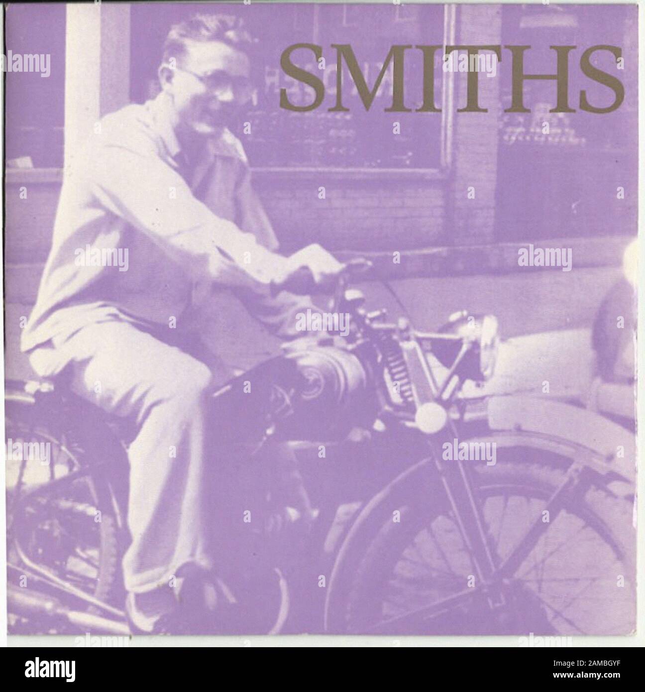 The Smiths - Big Mouth Strikes Again - Classic Vintage Rock 7''-Vinyl-Album Stockfoto