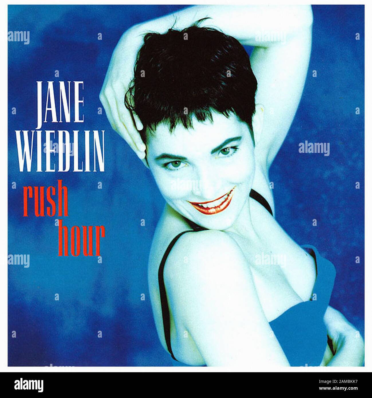Jane Wiedlin - Rush Hour - klassisches Vinylalbum Stockfoto