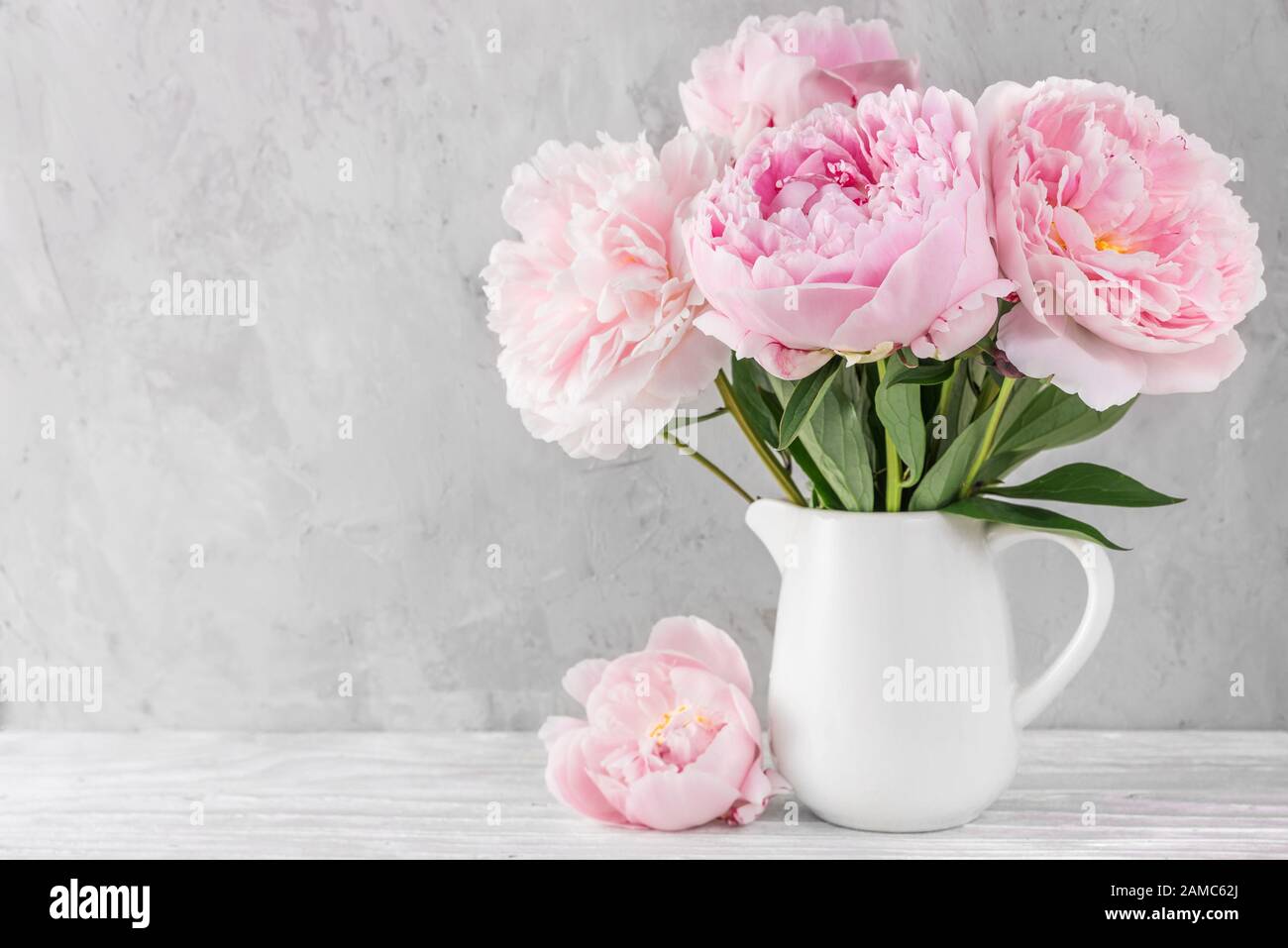 Pfingstrose Hochzeitsblumen Stockfotos und -bilder Kaufen - Alamy