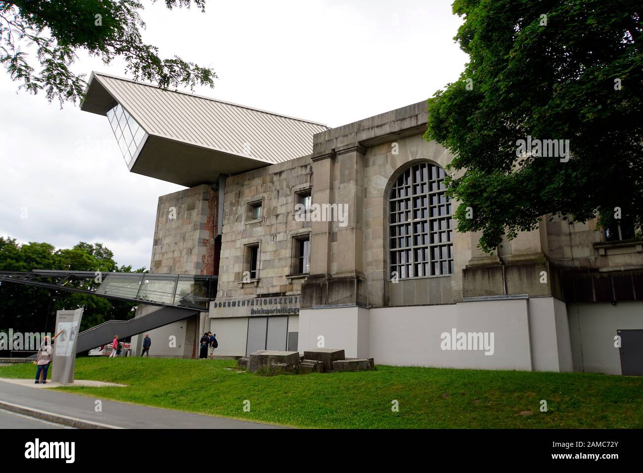 Dokumentationszentrum Reichstagsgelände, Nürnberg, Bayern, Deutschland Stockfoto