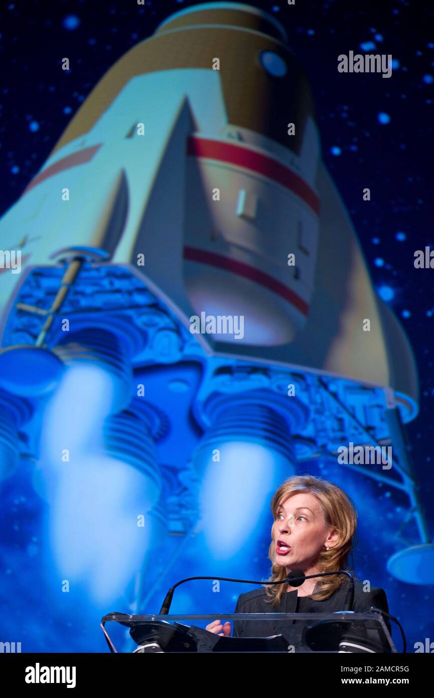 Leanne Caret, Executive Vice president der Boeing Company und president und CEO der Boeing-Division Defence, Space and Security. Stockfoto