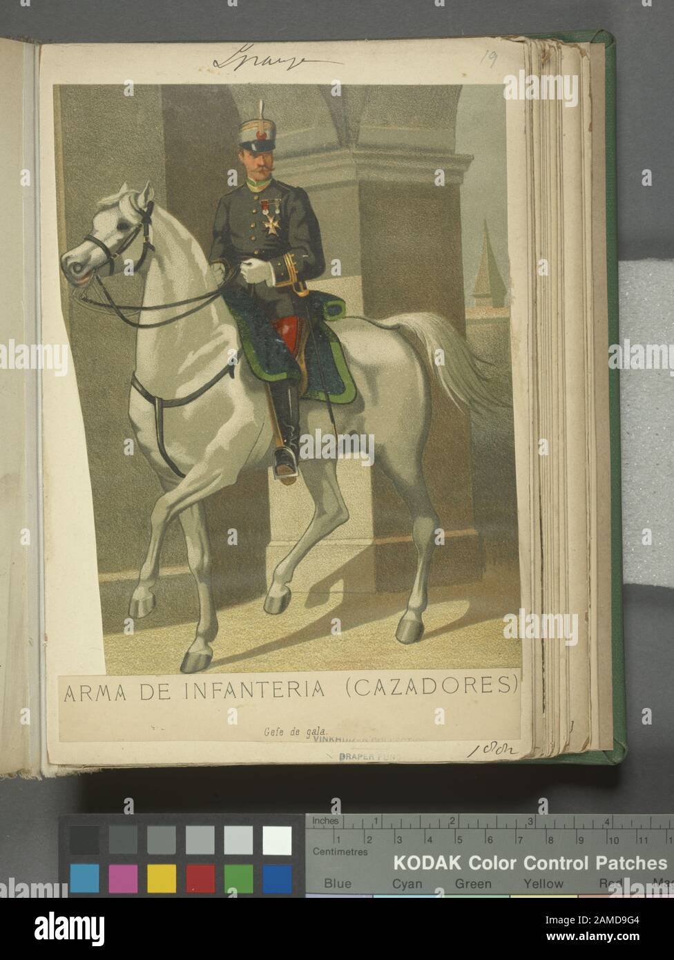 Spanien, Spanischer Soldat, 1880-1883 Spanien, Spanischer Soldat, 1880-1883.; Spanien, Spanischer Soldat, 1880-1883. Stockfoto