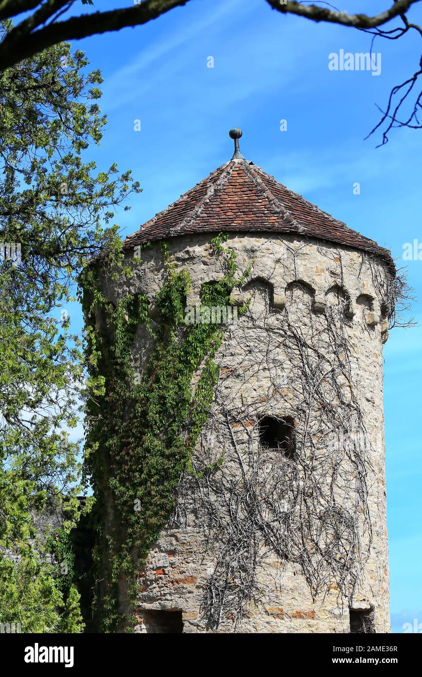 Burg Guttenberg ist ein Schloss in Deutschland Stockfotografie Alamy