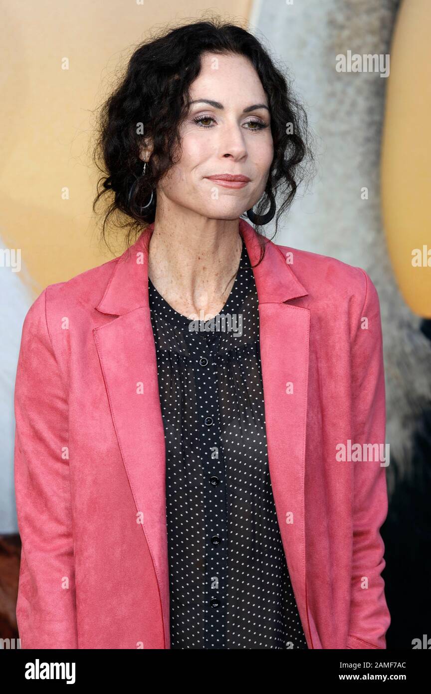 Westwood, USA. Januar 2020. Minnie Driver bei der Premiere des Films 'Dolittle/Die Fantastische Reise von Dr. Dolittle' im Regency Village Theatre. Westwood, 11. Januar 2020 - weltweite Nutzung Credit: Dpa/Alamy Live News Stockfoto