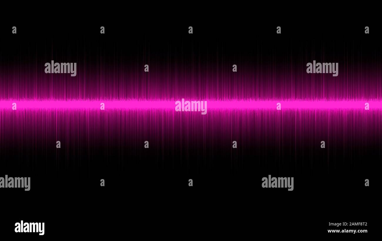 Abstraktes Hintergrundbild der Sound-Welle. Schöner Musik-Equalizer Stockfoto