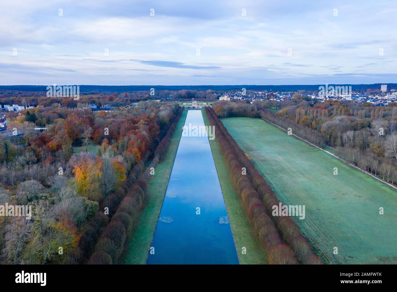 Frankreich, seine et Marne, Fontainebleau, Park und Chateau Royal de