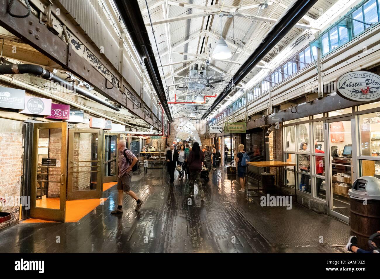 Chelsea Market in New York City Stockfoto