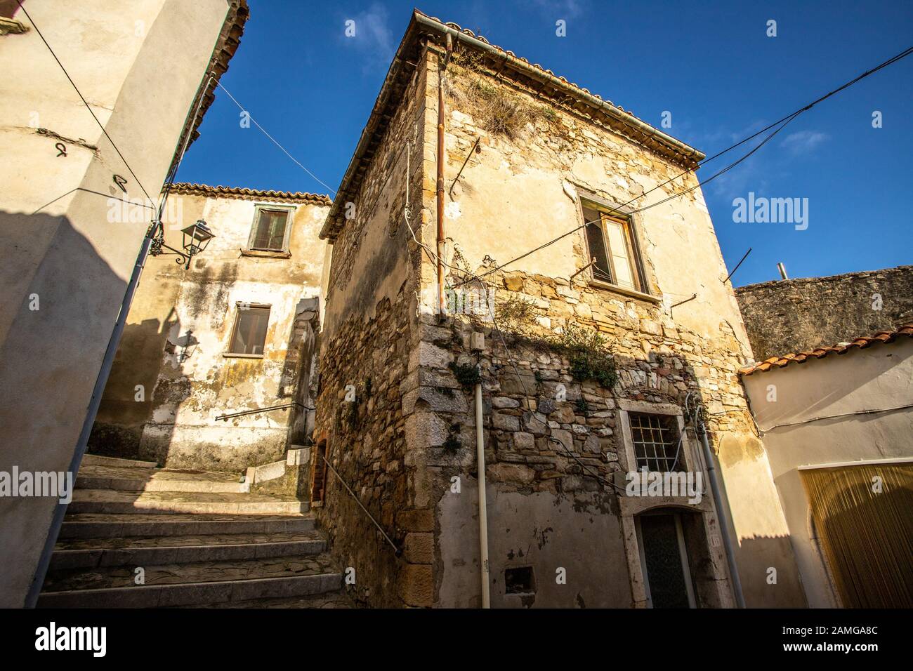 Zungoli, italien Stockfoto