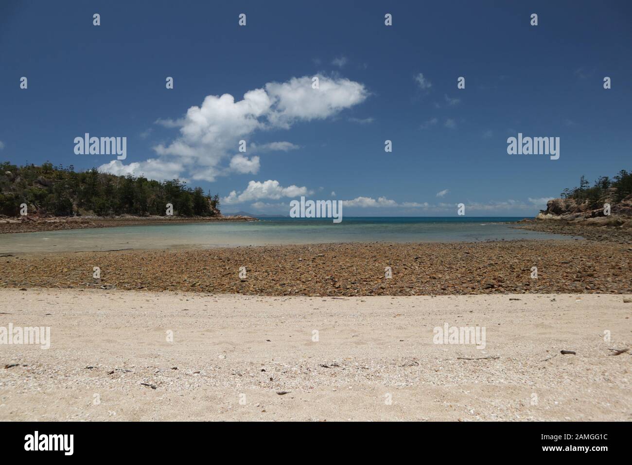 Hamilton Island, ein Paradies auf der Whitsunday Island Stockfoto
