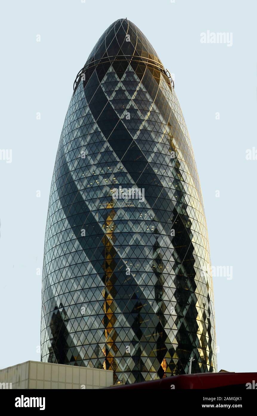 Großbritannien, London, Das Gerkhin-Gebäude Stockfoto