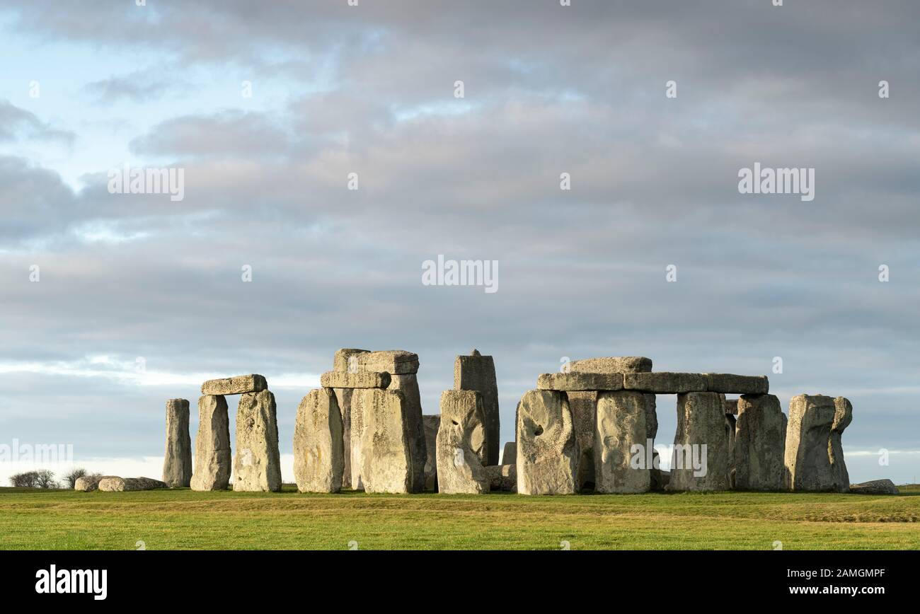 Stonehenge bei Sonnenaufgang Stockfoto