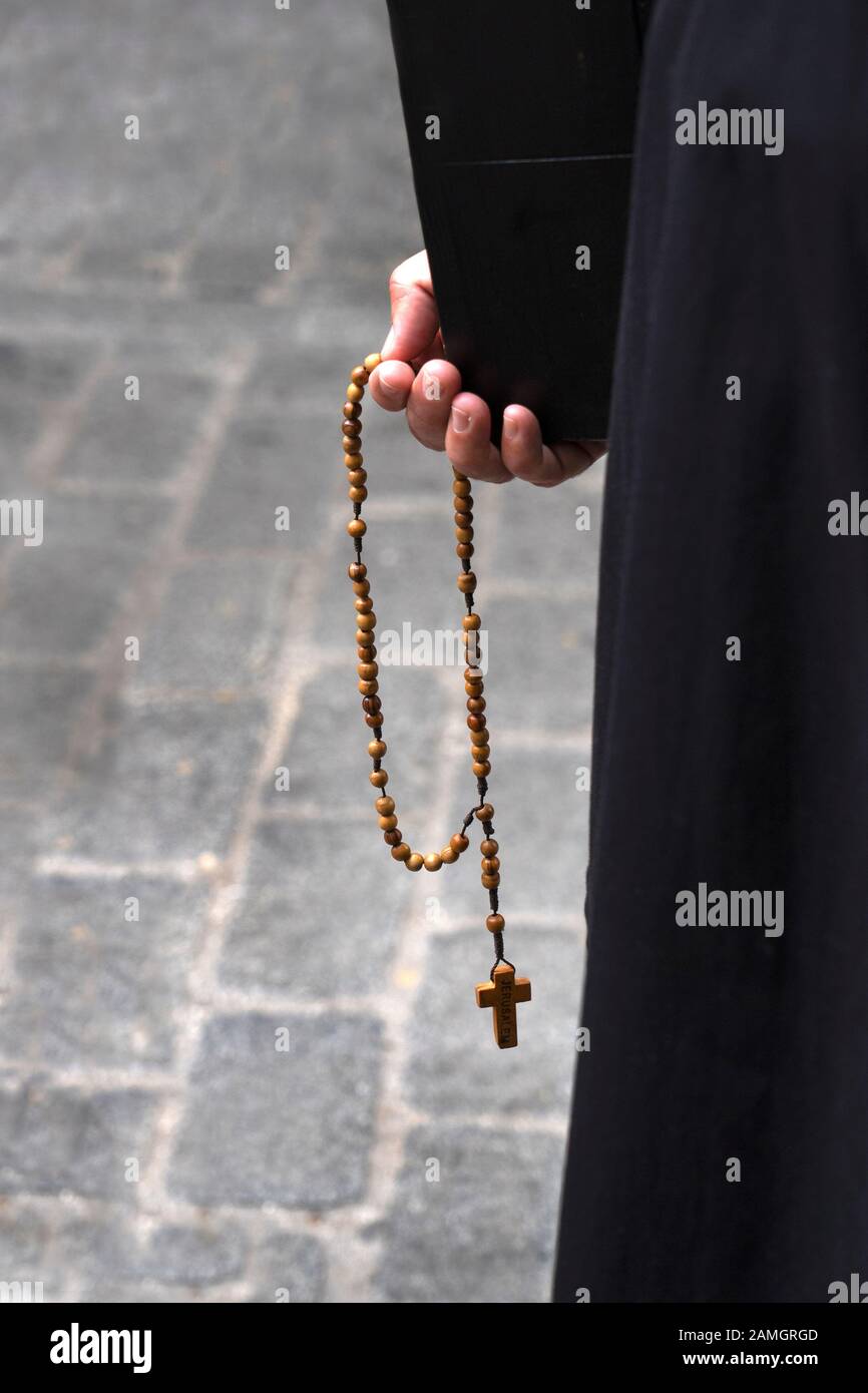 Semana santa, Osterfest der religiösen Parade in Sevilla, Andalusien, spanien Stockfoto