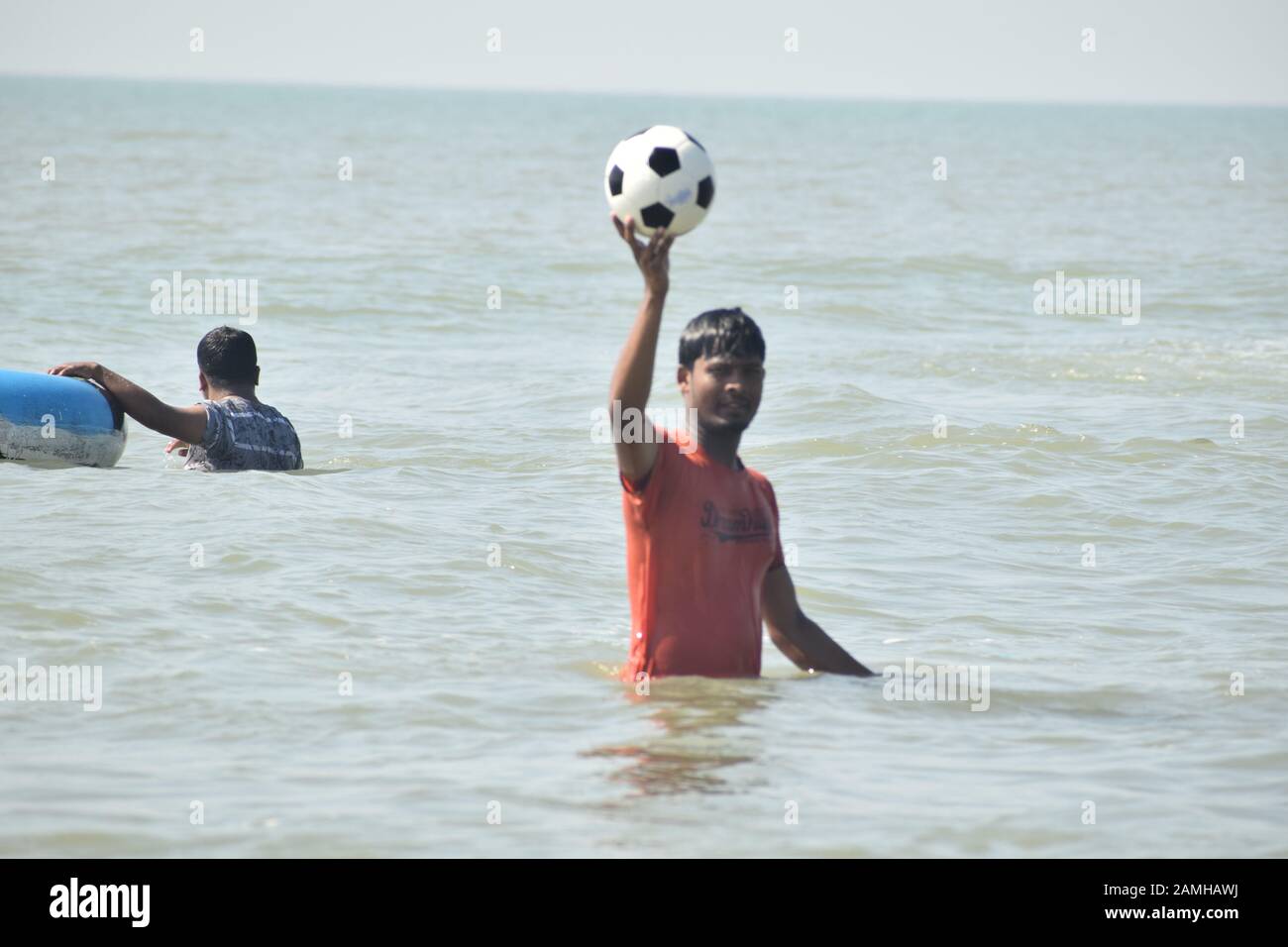 Bangladesh Coxxbazer Strandlage Stockfoto
