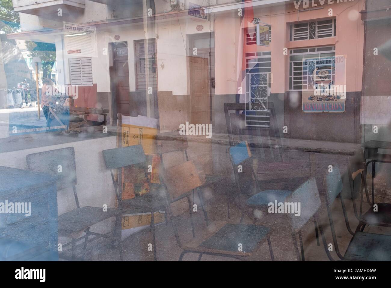 CDR-Zentrale, Havanna. Stockfoto