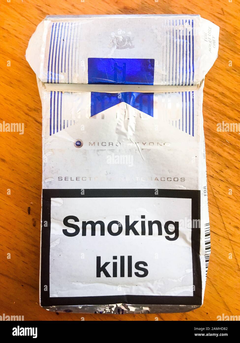 Rauchen Kann Todlich Sein Stockfotografie Alamy