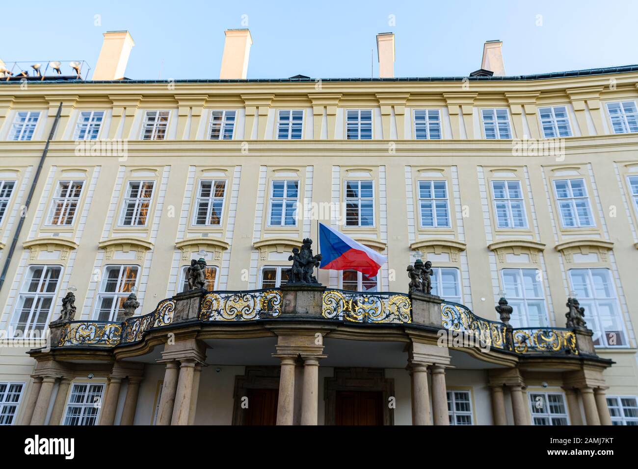 Das Archiv der Prager Burg, Prag, Tschechien Stockfoto