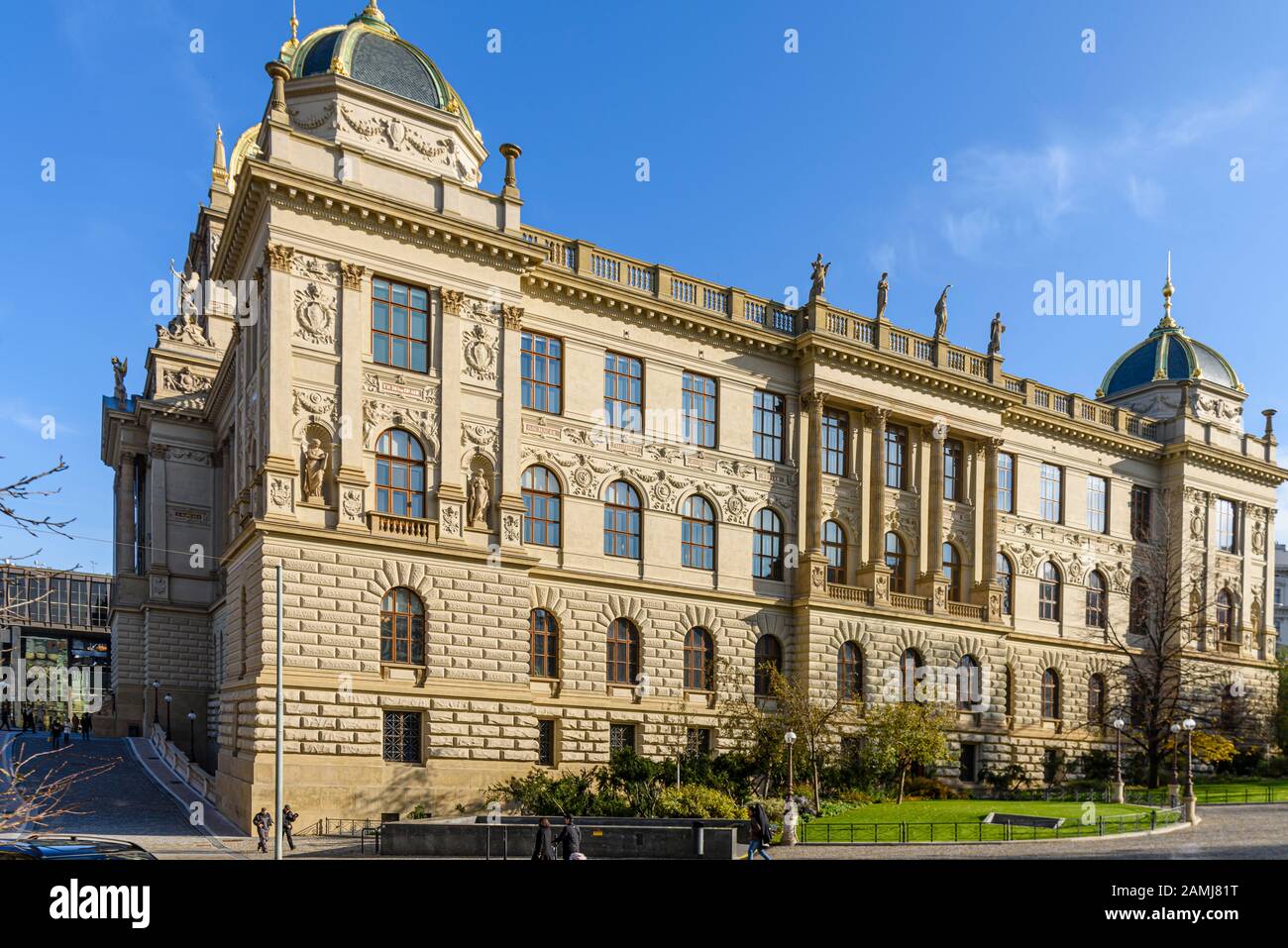 Národní muzeum, Prag, Tschechien Stockfoto