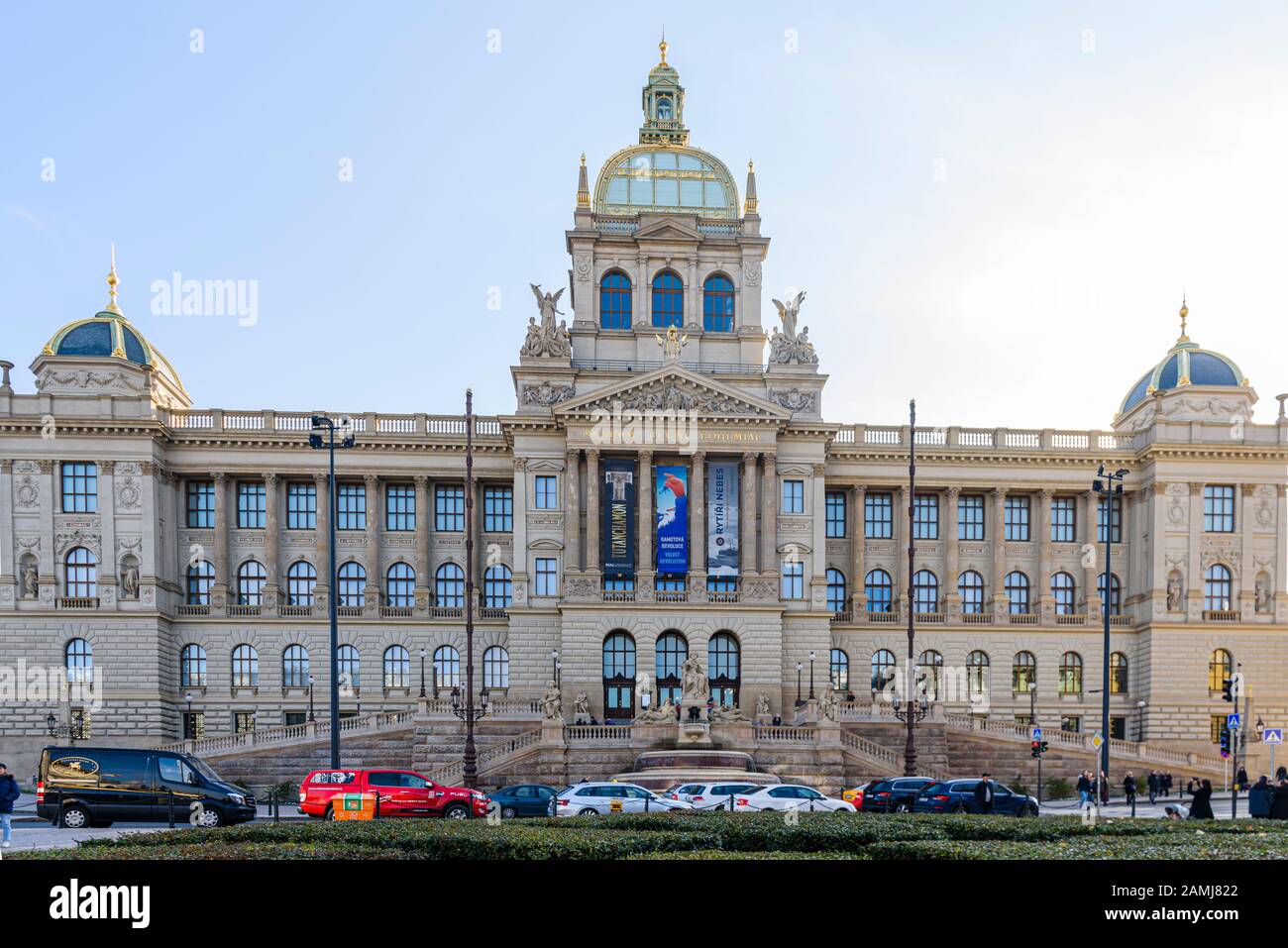 Národní muzeum, Prag, Tschechien Stockfoto