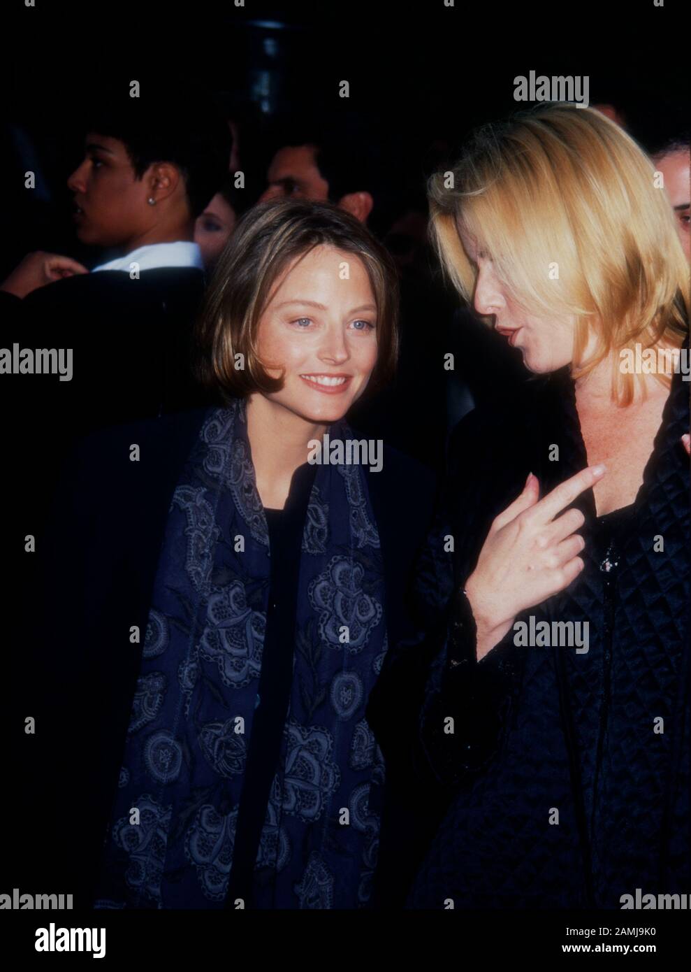 Los Angeles, Kalifornien, USA 19. Mai 1995 Die Schauspielerin Jodie Foster besucht am 19. Mai 1995 in den Paramount Studios in Los Angeles, Kalifornien, USA ihre Premiere. Foto von Barry King/Alamy Stock Photo Stockfoto