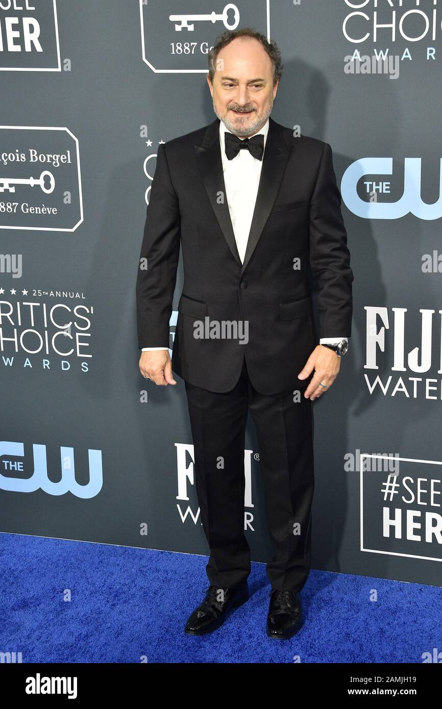 12. Januar 2020, Santa Monica, CA, USA: Los ANGELES - 12. JANUAR: Kevin Pollak bei den Critics Choice Awards 2020 im Barker Hanger am 12. Januar 2020 in Santa Monica, CA (Credit Image: © Kay Blake/ZUMA Wire) Stockfoto