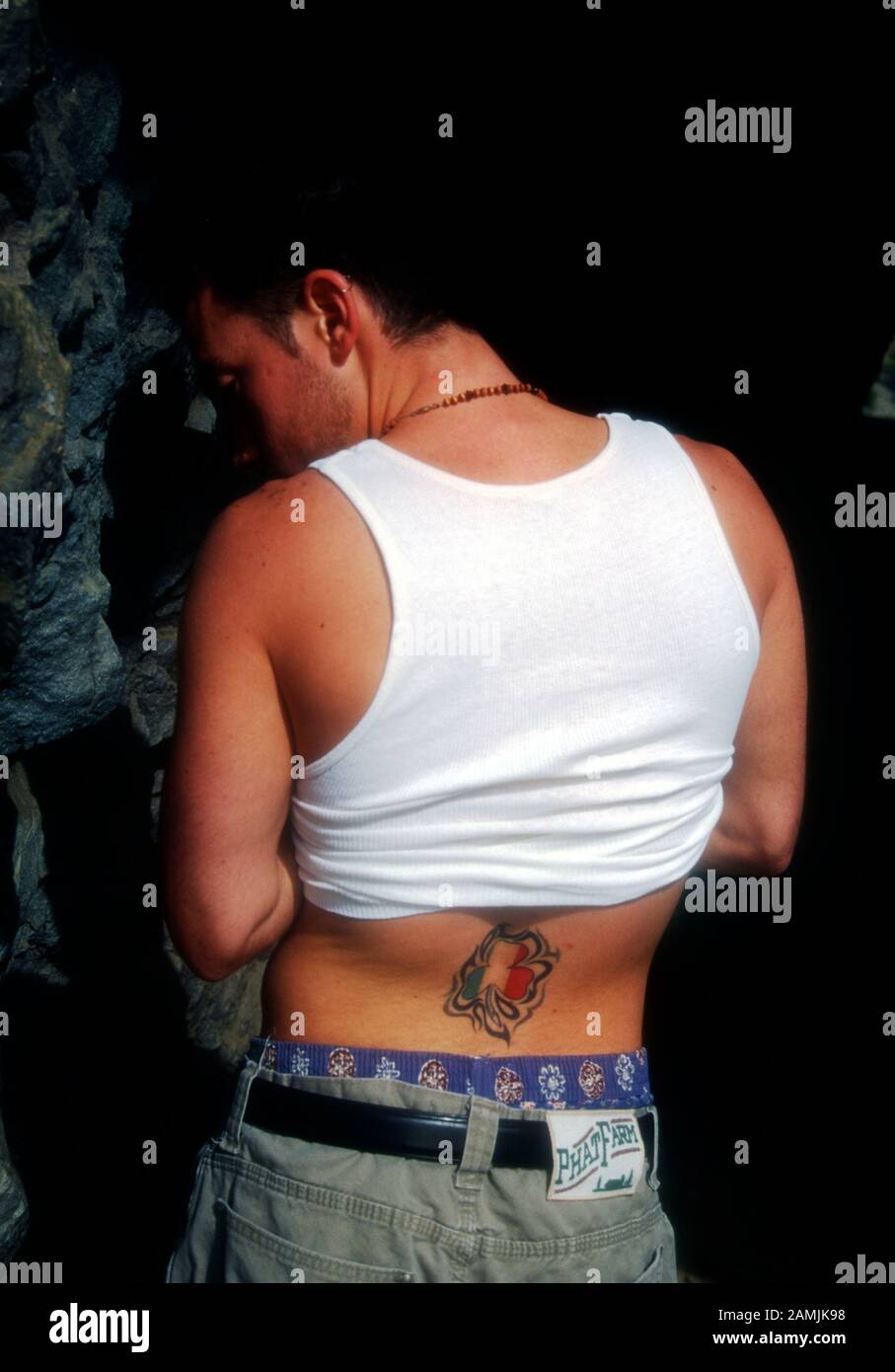 Los Angeles, Kalifornien, USA 19. Mai 1995 (Exklusiver) Schauspieler David Faustino posiert bei einem Fotoshooting am 19. Mai 1995 in Los Angeles, Kalifornien, USA. Foto von Barry King/Alamy Stock Photo Stockfoto