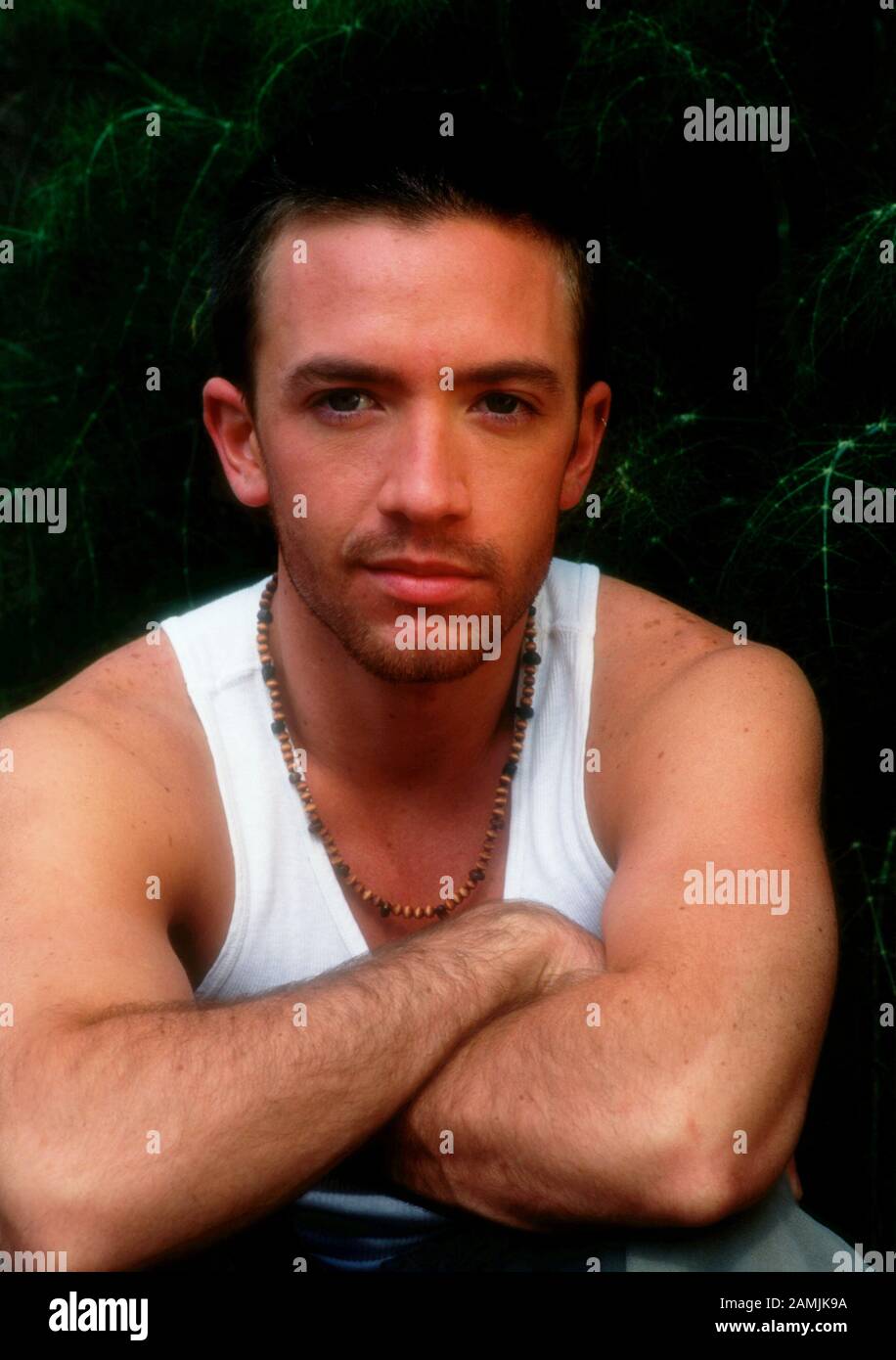 Los Angeles, Kalifornien, USA 19. Mai 1995 (Exklusiver) Schauspieler David Faustino posiert bei einem Fotoshooting am 19. Mai 1995 in Los Angeles, Kalifornien, USA. Foto von Barry King/Alamy Stock Photo Stockfoto