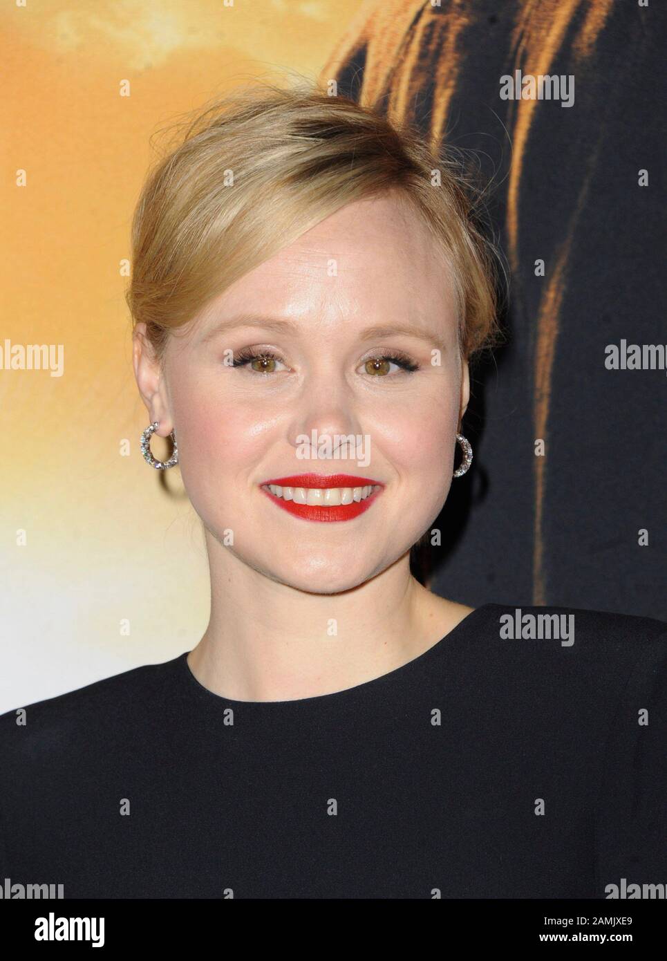 Los Angeles, Kalifornien. Januar 2020. Alison Pill bei der Ankunft für STAR TREK: Picard Series Premiere auf CBS All Access, ArcLight Cinemas Cinerama Dome - Hollywood, Los Angeles, CA 13. Januar 2020. Credit: Elizabeth Goodenough/Everett Collection/Alamy Live News Stockfoto