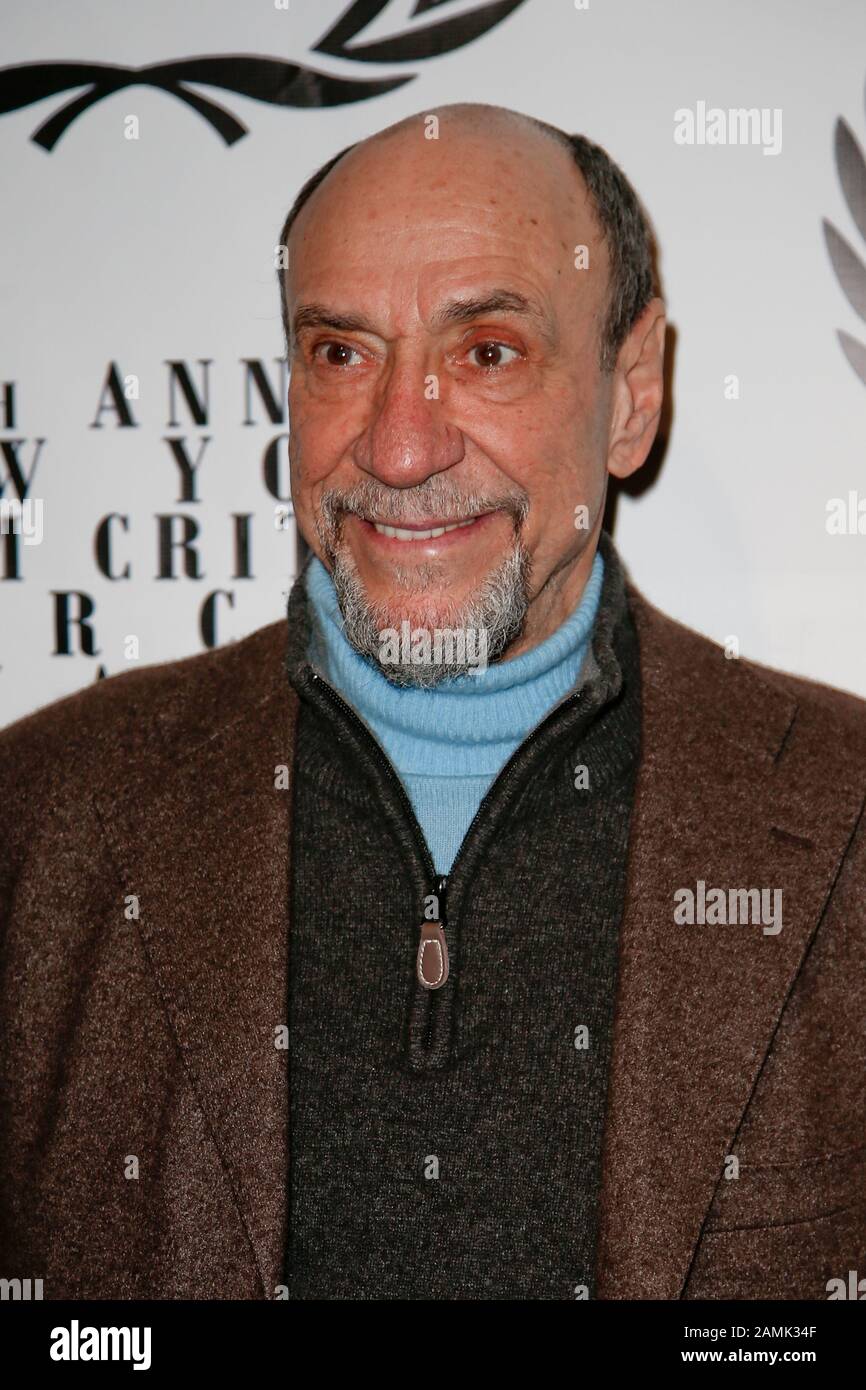 New YORK-JAN 6: Schauspieler F. Murray Abraham besucht die New York Film Critics Circle Awards im Edison Ballroom am 6. Januar 2014 in New York City. Stockfoto