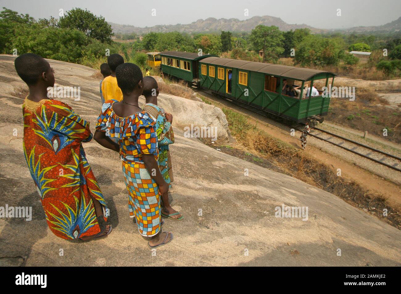 BENIN' S-Bahn Reise zurück in der Zeit Stockfoto BENIN' S-Bahn Reise zurück in der Zeit Stockfoto
