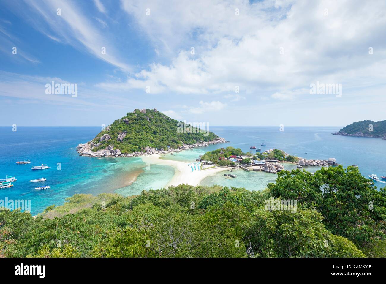 Ko Nang Yuan, in der Nähe von Koh Tao, Thailand Stockfoto