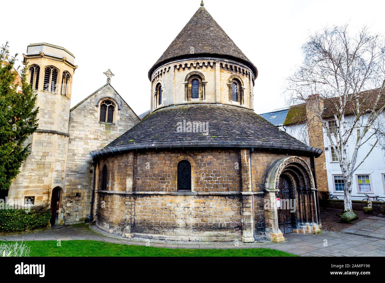 Grabeskirche (The Round Church) Cambridge, Großbritannien Stockfoto