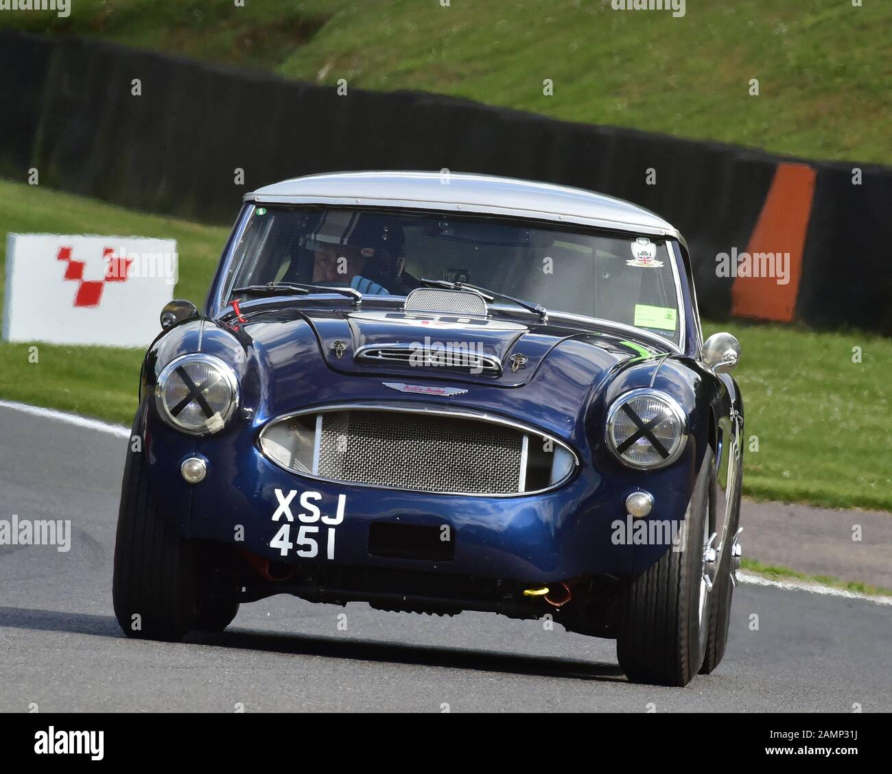 Andrew Hayden, Austin Healey 3000 Mk3, Guards Trophäe, HSCC Legends of Brands Hatch Super Prix, Juni 2019, Autosport, Brands Hatch, Autos, classic Stockfoto