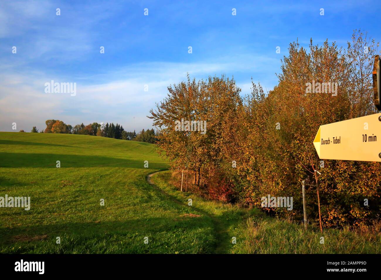 Durach ist eine Stadt in Bayern, Deutschland, Europa Stockfoto