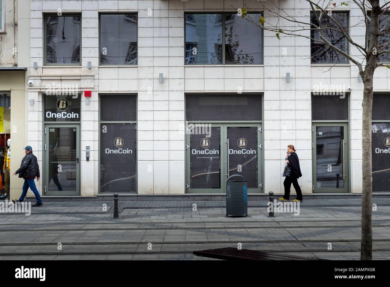 OneCoin cryptocoin Hauptsitz in Sofia, Bulgarien Stockfotografie - Alamy