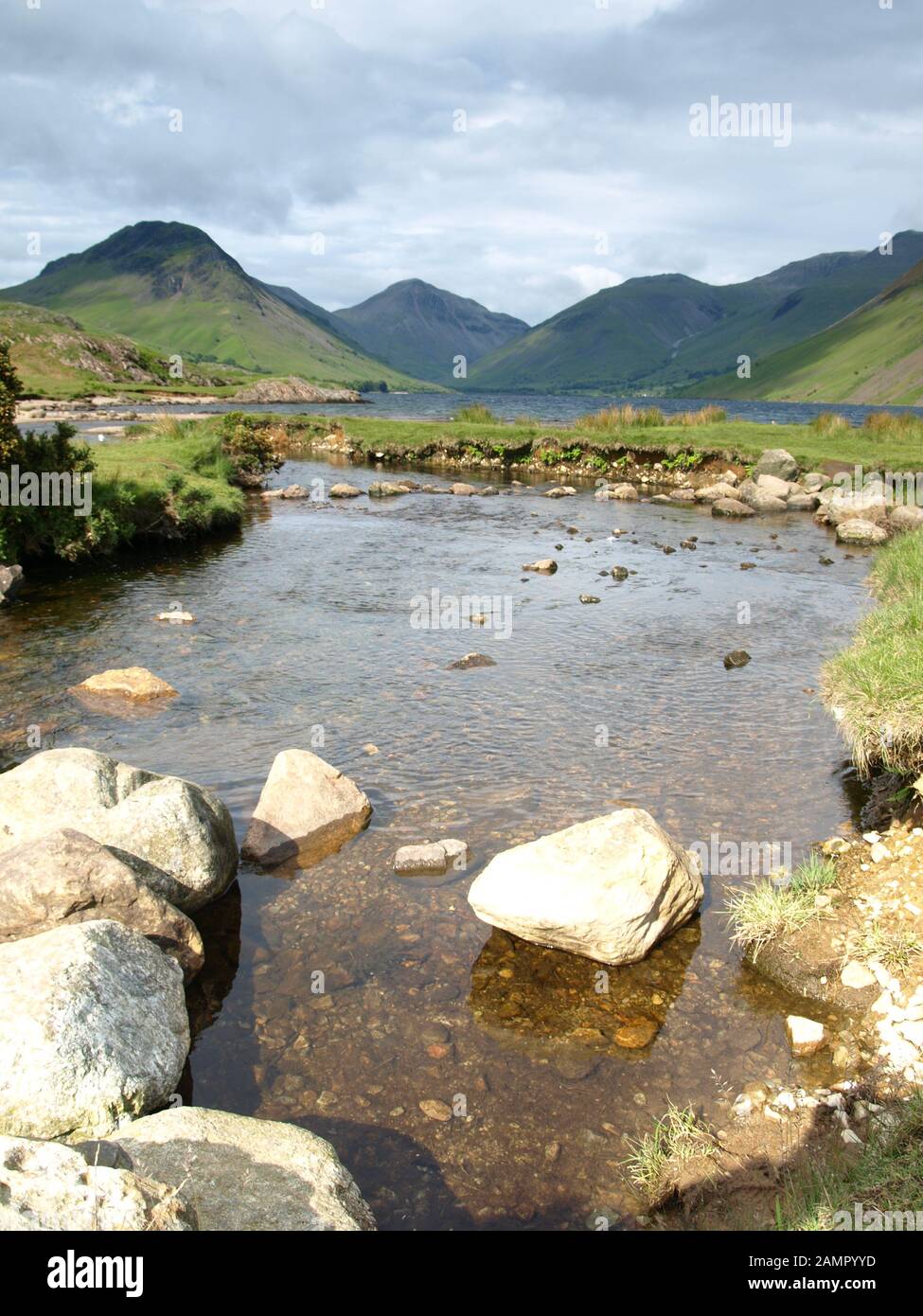 Wast-Wasser in Wasdale im Lake District. Großbritannien Stockfoto