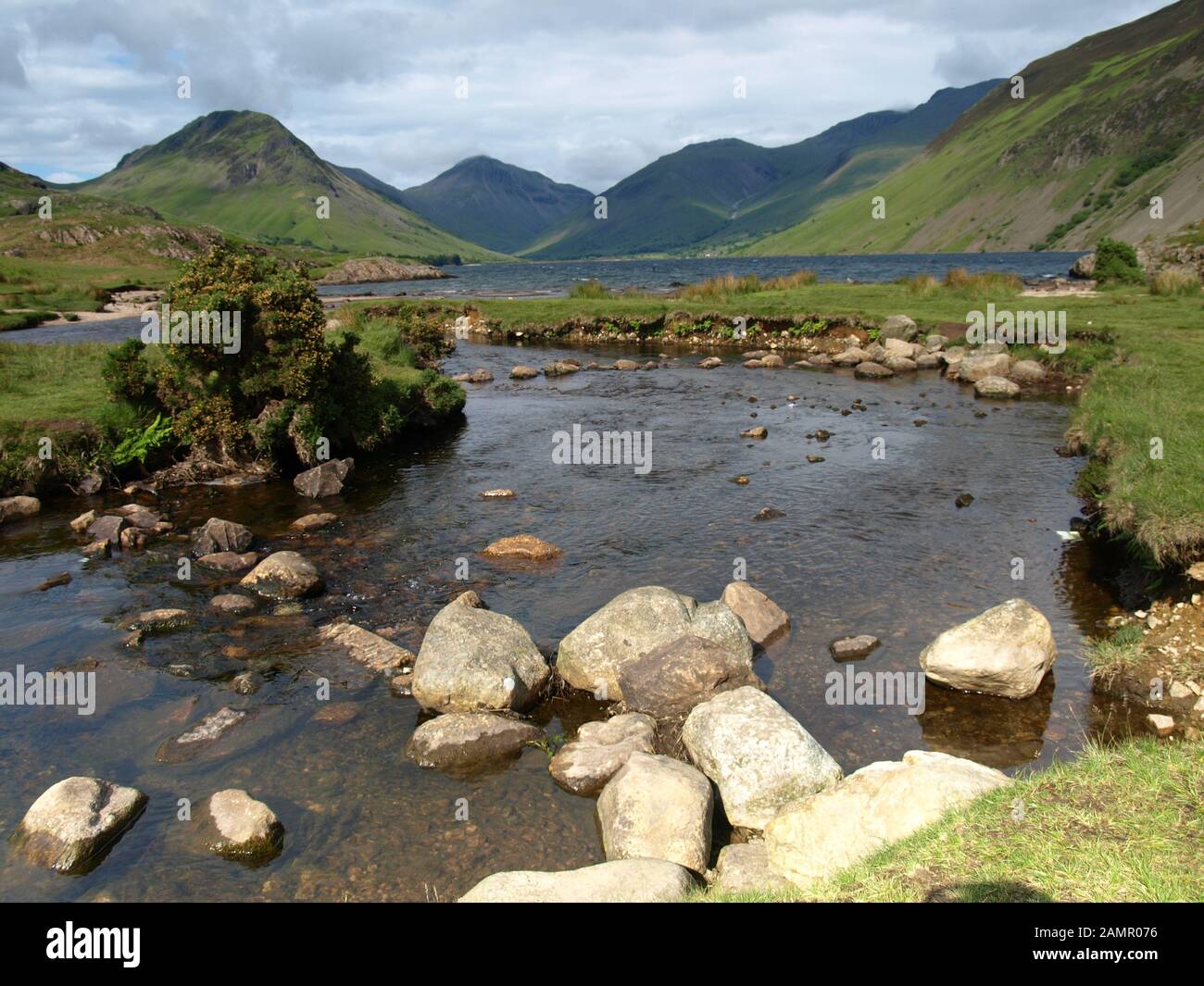 Wast-Wasser in Wasdale im Lake District. Großbritannien Stockfoto