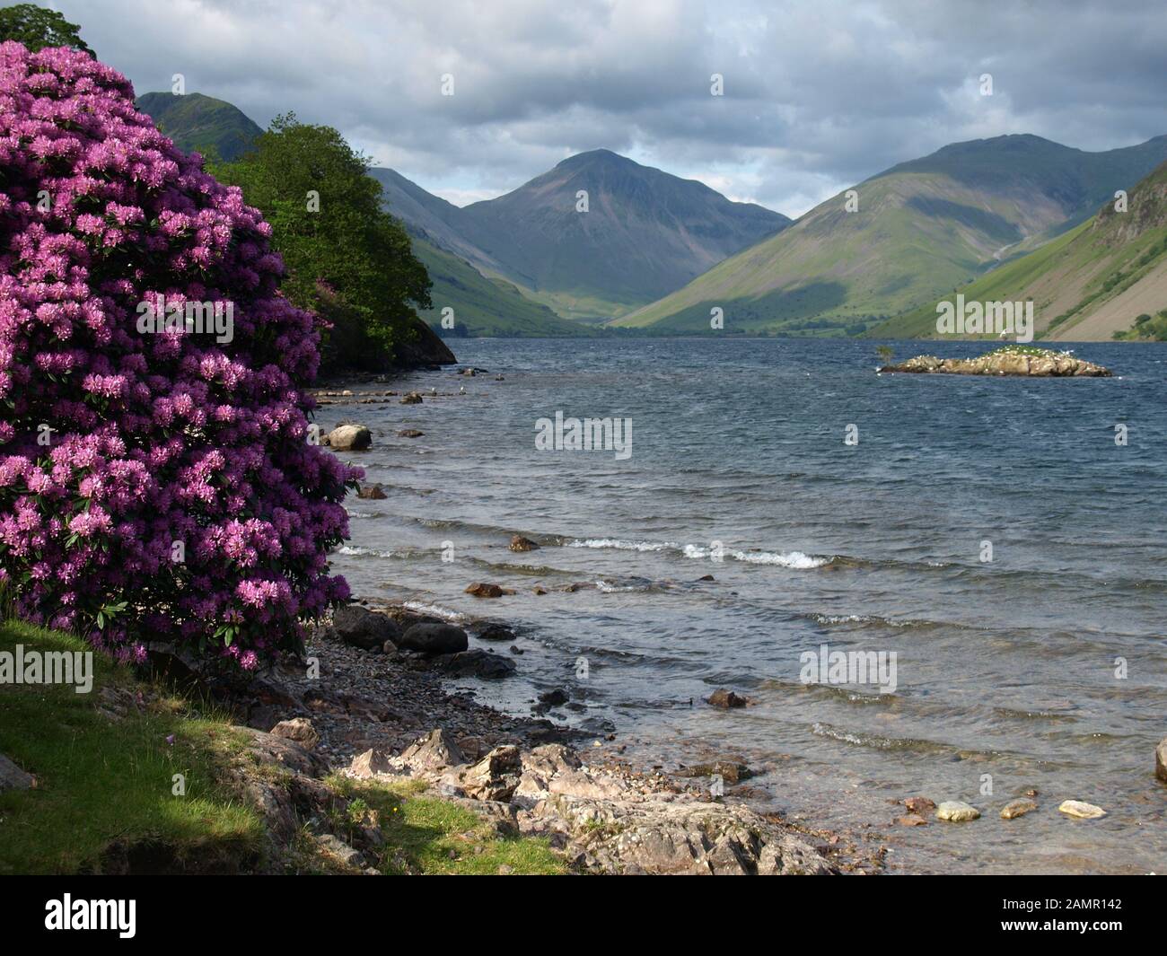 Wast-Wasser in Wasdale im Lake District. Großbritannien Stockfoto