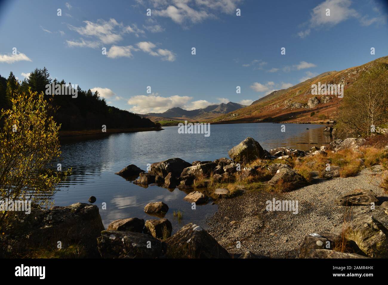 Snowdonia National Park in Nord Wales. Vereinigtes Königreich Stockfoto