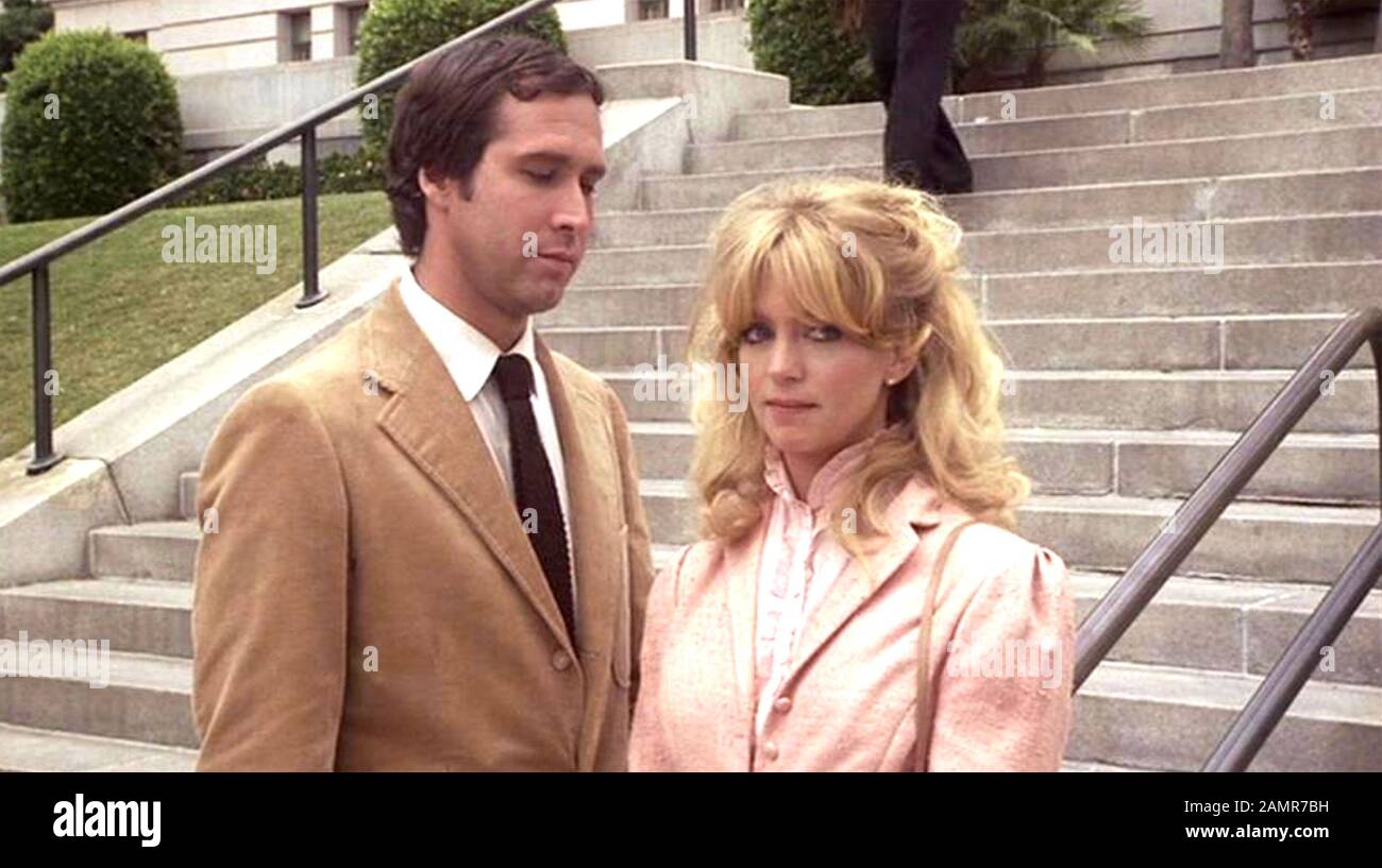 SCHEINT WIE IN ALTEN ZEITEN 1980 Columbia Pictures Film mit Goldie Hawn und Chevy Chase Stockfoto