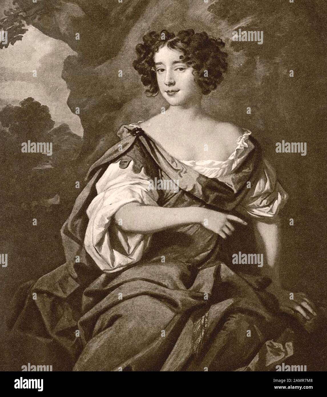 Nell GWYN (1650-1687) englische Schauspielerin und Herrin von Charles II Stockfoto