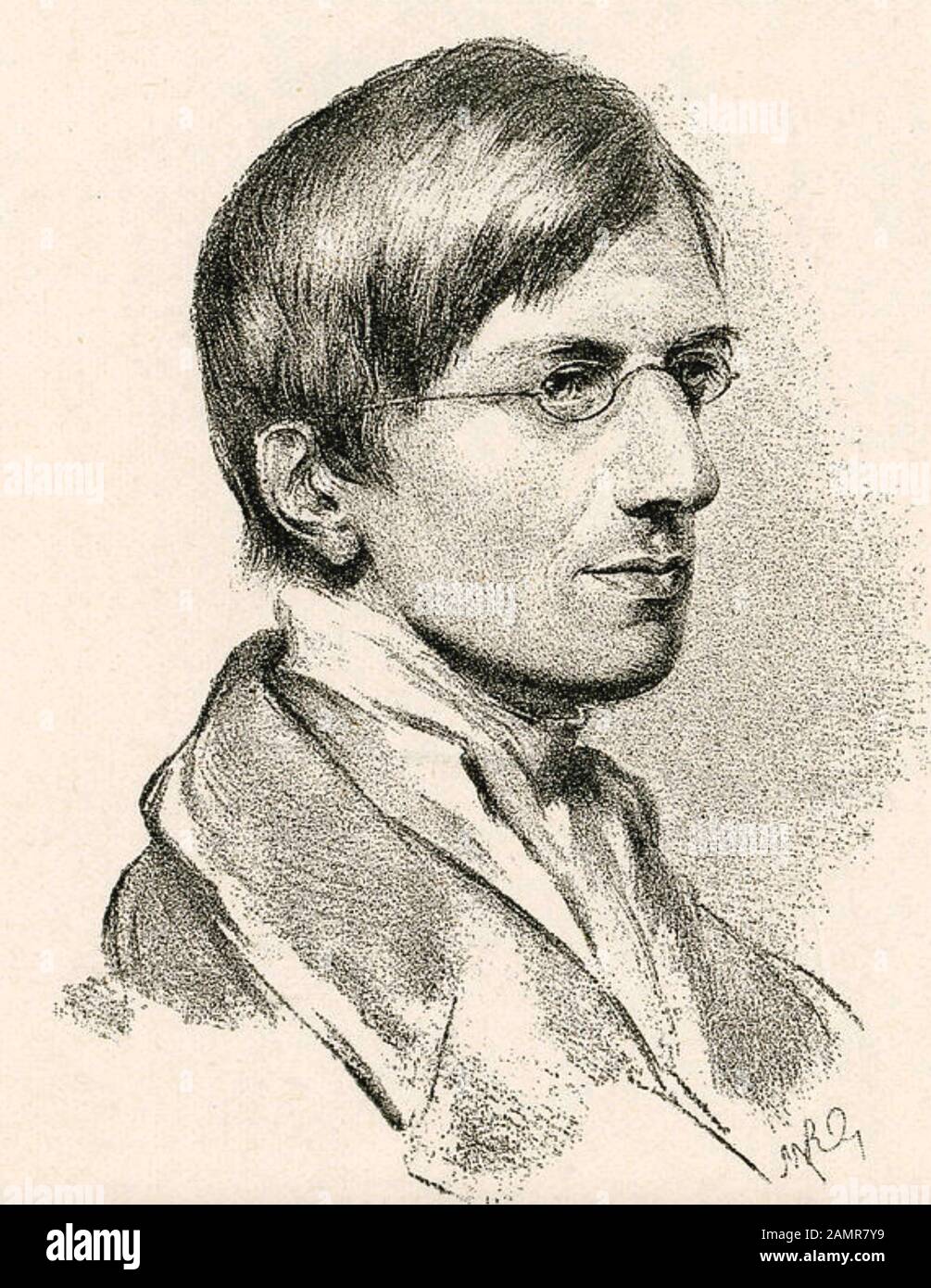 John HENRY NEWMAN (1801-1890) englischer Theologe und Dichter, der zum katholischen Kardinal wurde Stockfoto