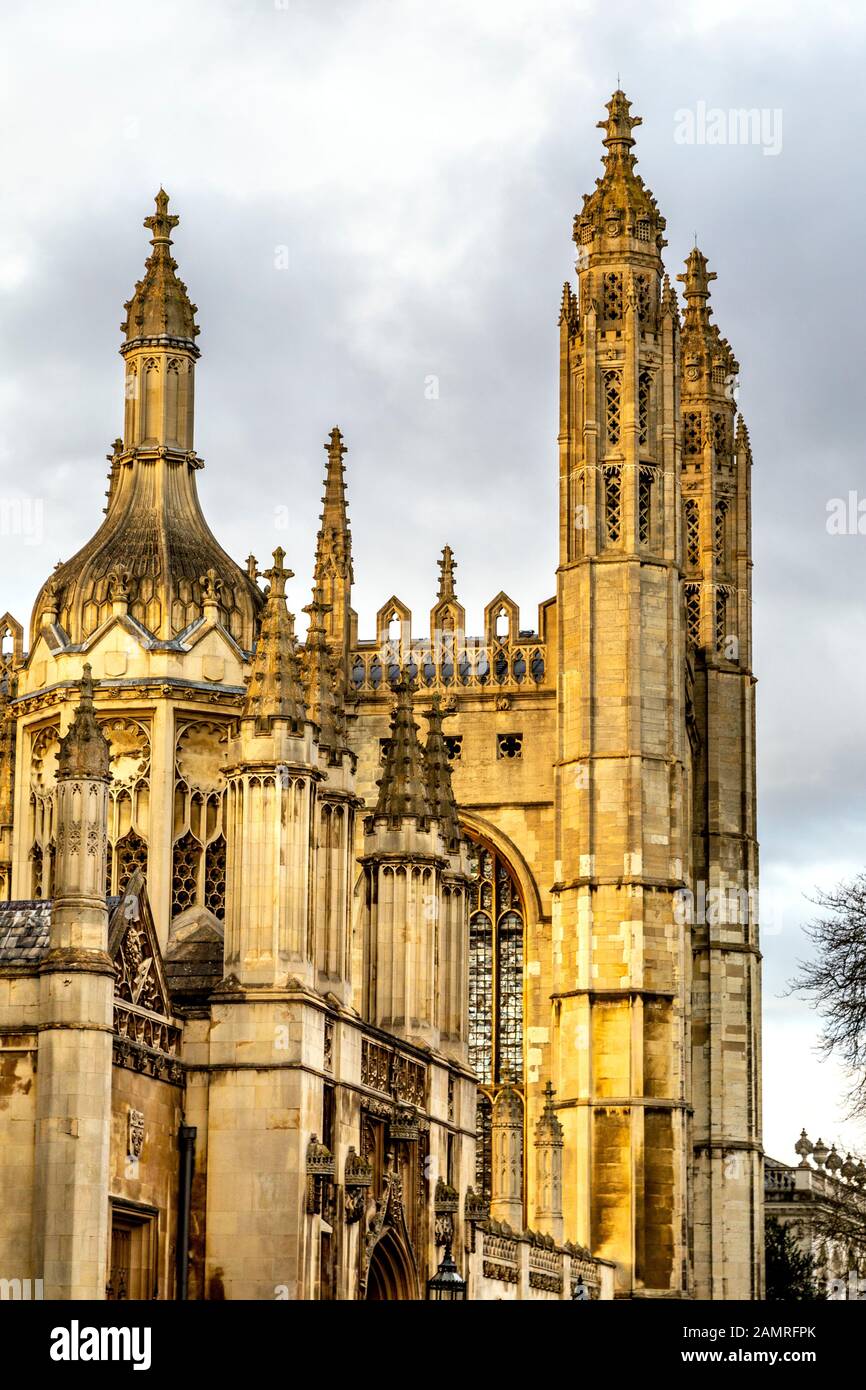 King's College, University of Cambridge, Großbritannien Stockfoto