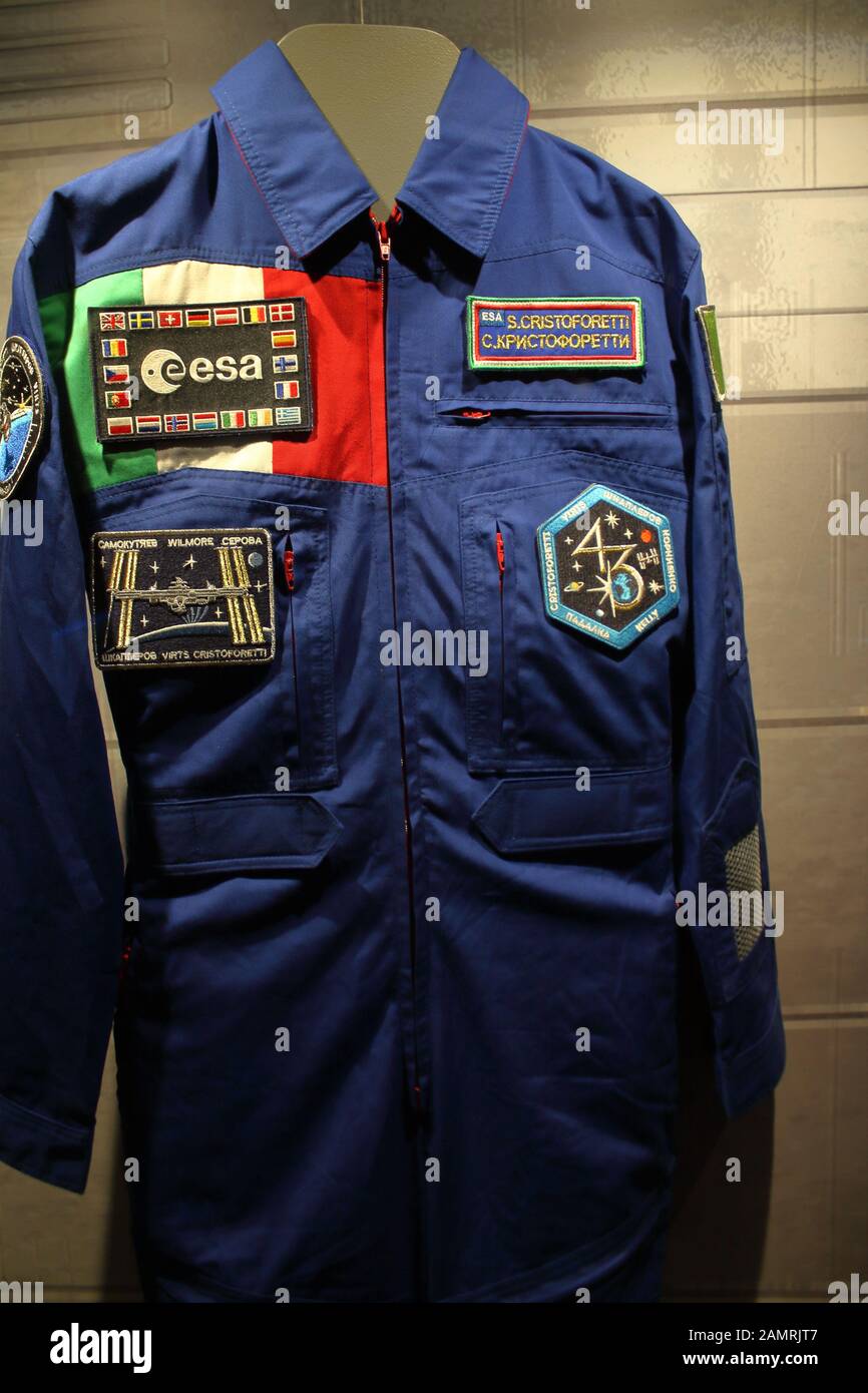 ESA-Astronauten passen Stockfoto