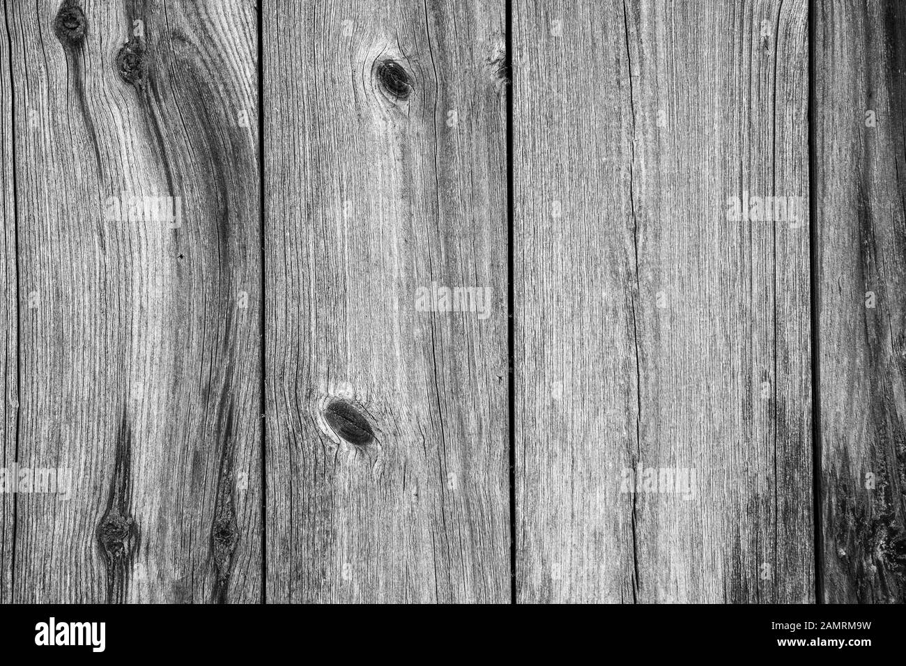 Hintergrund alter Boards, die vertikal für Ihre Kreativität angeordnet sind Stockfoto