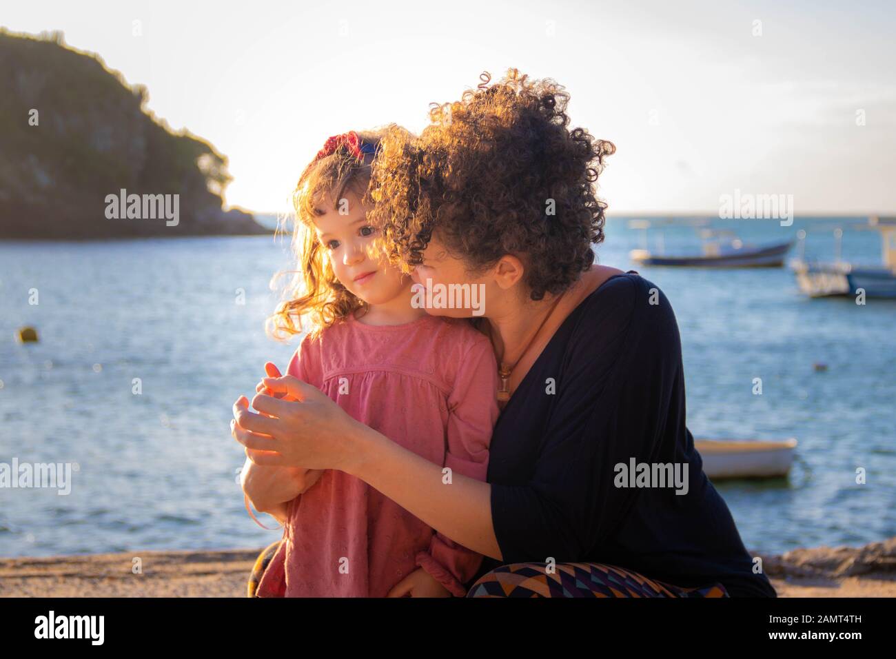 Brasilianische Mutter Und Ihre Tochter